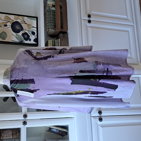 3 Potato Open Cardigan - Colors: Lavenders, Greens, Browns - Size: S - Picture 2 of 9